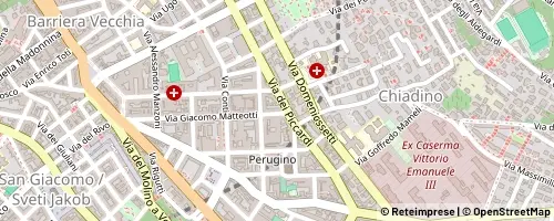 Mappa Trieste