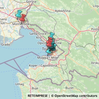 Mappa Via Giacomo Matteotti, 34141 Trieste TS, Italia (6.49833)