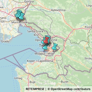 Mappa Via Giacomo Matteotti, 34141 Trieste TS, Italia (14.25)
