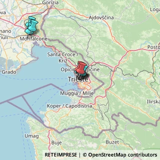 Mappa Via Giacomo Matteotti, 34141 Trieste TS, Italia (11.03091)