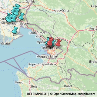 Mappa Via dei Piccardi, 34125 Trieste TS, Italia (19.8545)