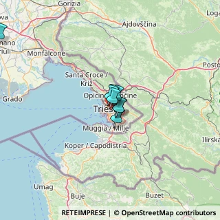 Mappa Via dei Piccardi, 34125 Trieste TS, Italia (22.20273)