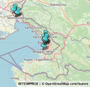 Mappa Via dei Piccardi, 34125 Trieste TS, Italia (11.17643)