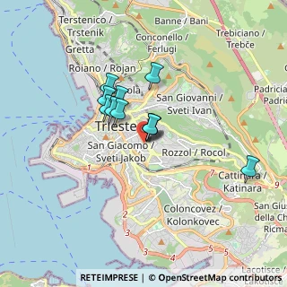 Mappa Via Giacomo Matteotti, 34141 Trieste TS, Italia (1.19273)