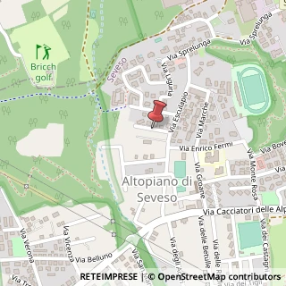 Mappa Via Antonio Pacinotti, 8/10, 20822 Seveso, Monza e Brianza (Lombardia)