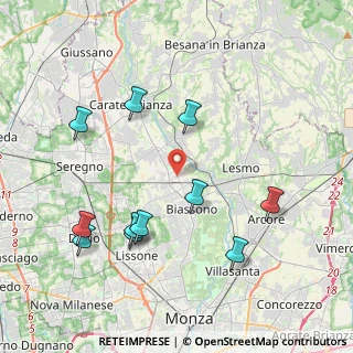 Mappa Piazza E. Frette, 20845 Sovico MB, Italia (4.29273)