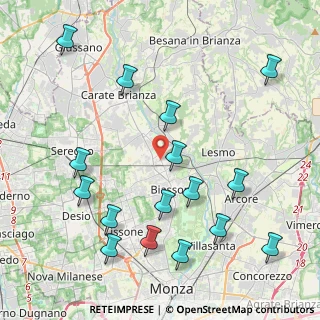 Mappa Piazza E. Frette, 20845 Sovico MB, Italia (4.8275)