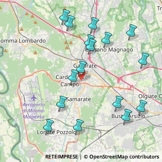 Mappa Via Cairoli, 21013 Gallarate VA, Italia (4.80125)