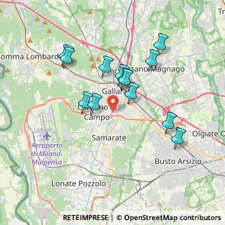 Mappa Via Cairoli, 21013 Gallarate VA, Italia (3.32)