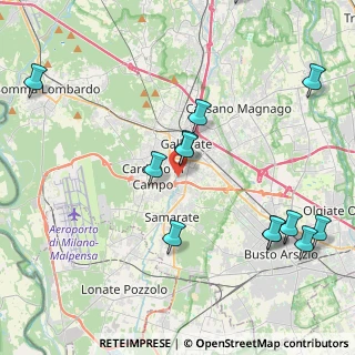 Mappa Via Cairoli, 21013 Gallarate VA, Italia (5.28)