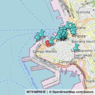 Mappa Riva Grumula, 34145 Trieste TS, Italia (0.778)