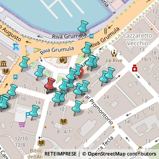 Mappa Riva Grumula, 34145 Trieste TS, Italia (0.05926)