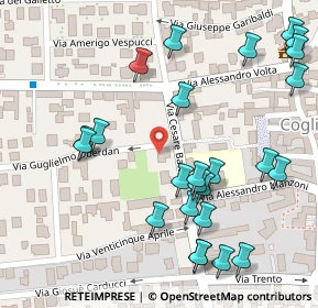 Mappa Via Battisti, 20815 Cogliate MB, Italia (0.14615)