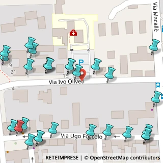 Mappa Via Ivo Oliveti, 20831 Seregno MB, Italia (0.08214)