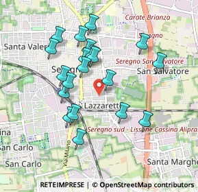 Mappa Via Ivo Oliveti, 20831 Seregno MB, Italia (0.8475)