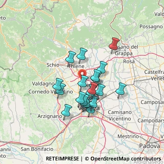 Mappa Villaverla, 36030 Villaverla VI, Italia (10.752)