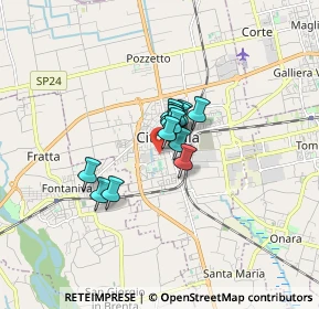 Mappa Via Bino Rebellato, 35013 Cittadella PD, Italia (0.825)