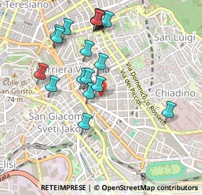 Mappa Via Pio Riego Gambini, 34138 Trieste TS, Italia (0.4895)