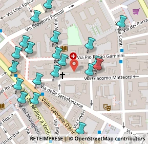 Mappa Via Pio Riego Gambini, 34138 Trieste TS, Italia (0.1435)