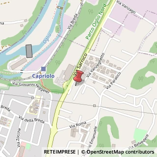 Mappa Via Bremola 26 (di fronte a Conad via per, Via Sarnico, 25031 Capriolo BS, Italia, 25031 Capriolo, Brescia (Lombardia)