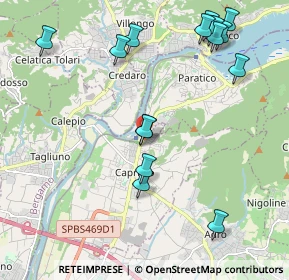 Mappa Via Bremola, 25031 Capriolo BS, Italia (2.37)