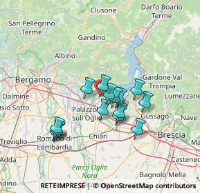Mappa Via Bremola, 25031 Capriolo BS, Italia (11.29667)