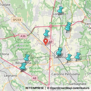 Mappa Via Cristoforo Colombo, 21040 Gerenzano VA, Italia (4.86455)