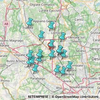 Mappa Via Cristoforo Colombo, 21040 Gerenzano VA, Italia (6.55889)