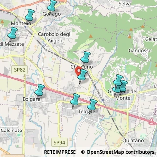 Mappa Via Dottor Luigi Cristini, 24060 Chiuduno BG, Italia (2.37)