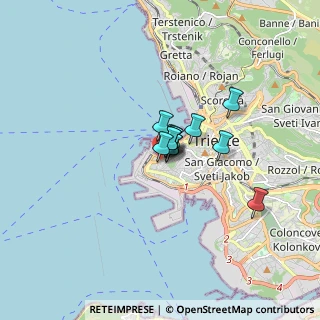 Mappa Via D. Economo G. E, 34123 Trieste TS, Italia (0.76333)