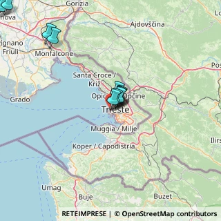 Mappa Via D. Economo G. E, 34123 Trieste TS, Italia (16.5675)
