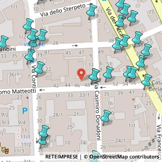 Mappa Via Pio Riego Gambini, 34141 Trieste TS, Italia (0.08966)
