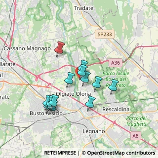 Mappa Piazza XXV Aprile, 21055 Gorla Minore VA, Italia (3.13077)