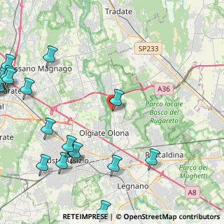 Mappa Piazza XXV Aprile, 21055 Gorla Minore VA, Italia (6.55944)