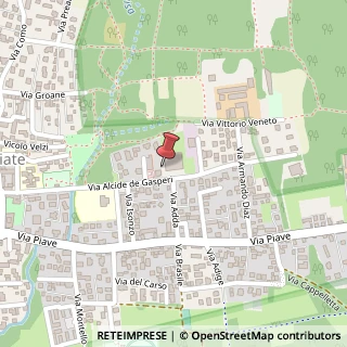 Mappa Via A. de Gasperi, 35, 20815 Cogliate, Monza e Brianza (Lombardia)