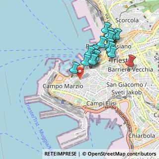 Mappa Via Bonaparte Napoleone, 34123 Trieste TS, Italia (0.824)