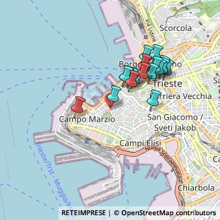 Mappa Via Bonaparte Napoleone, 34123 Trieste TS, Italia (0.8055)