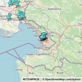Mappa Via Bonaparte Napoleone, 34123 Trieste TS, Italia (18.6625)