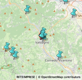 Mappa Via IV Novembre, 36078 Valdagno VI, Italia (5.7145)