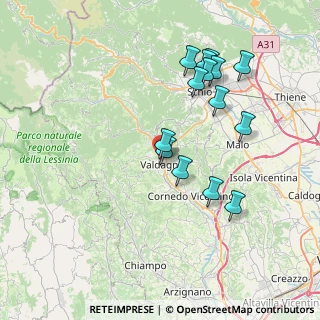 Mappa Via IV Novembre, 36078 Valdagno VI, Italia (7.35143)