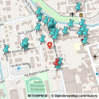 Mappa Via G. Verdi, 35013 Cittadella PD, Italia (0.13103)