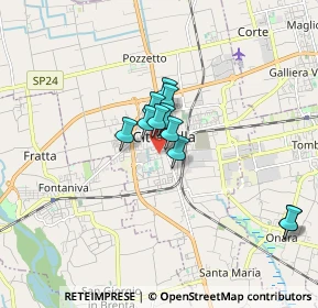 Mappa Via G. Verdi, 35013 Cittadella PD, Italia (1.17091)