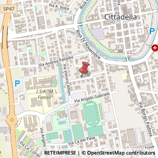 Mappa Via Scamozzi, 17, 35013 Cittadella, Padova (Veneto)