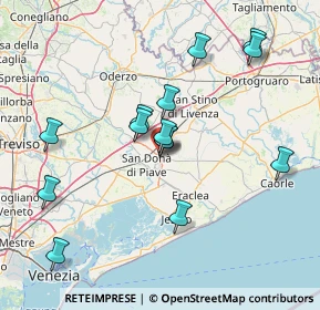 Mappa Via Varsavia, 30027 San Donà di Piave VE, Italia (14.455)