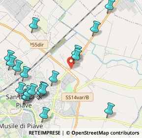 Mappa Via Varsavia, 30027 San Donà di Piave VE, Italia (2.632)