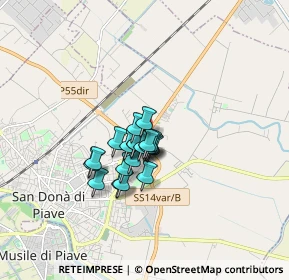 Mappa Via Varsavia, 30027 San Donà di Piave VE, Italia (1.003)