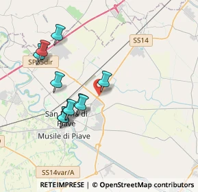 Mappa Via Varsavia, 30027 San Donà di Piave VE, Italia (3.51)