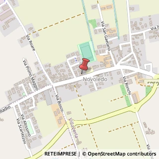 Mappa Via Andrea Palladio, 137, 36030 Villaverla, Vicenza (Veneto)