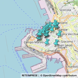 Mappa Via dell'Università, 34123 Trieste TS, Italia (0.5275)
