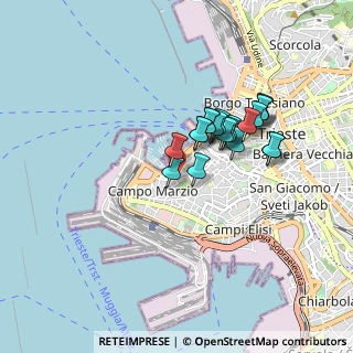Mappa Via dell'Università, 34123 Trieste TS, Italia (0.673)